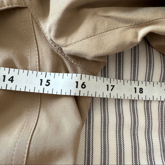 Burberry cotton gabardine long trench coat US 0 - Picture 9 of 14